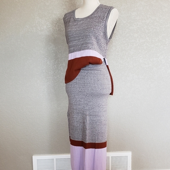 Free People Dresses & Skirts - Free people knit set ribbed skirt and tank top